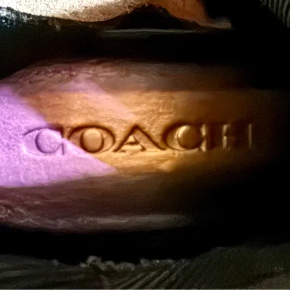 Coach Men’s Brown Leather Combat Boots – Style CC837 – Size 11D (US)​ - Picture 9 of 10